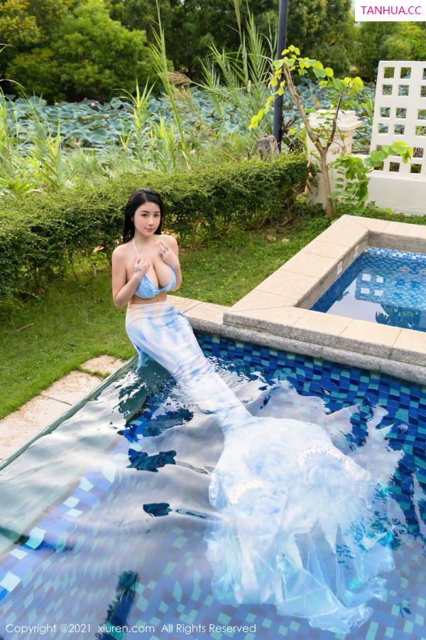美七Mia  美七Mia泳池系列 绚丽美人鱼服饰第4张图片